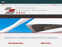 Tablet Screenshot of cgcc.ch